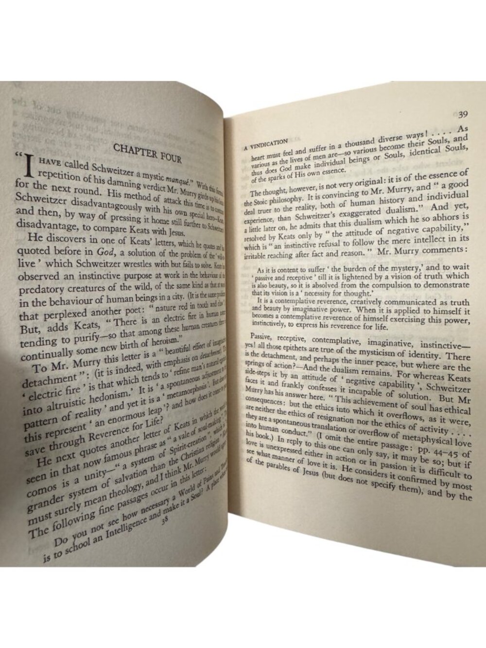 Albert Schweitzer A Vindication George Seaver HC 1950 First Edition James Clark - Picture 10 of 16